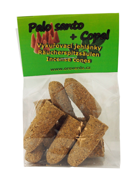 Palo Santo + Copál vonné jehlánky 10 ks (1)