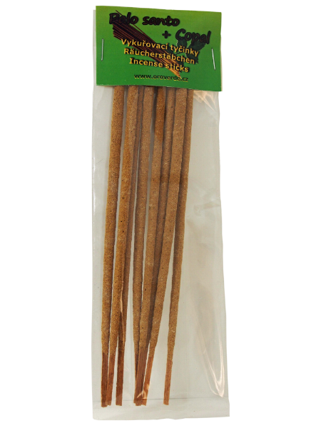 Palo Santo + Copál vonné tyčinky 8 ks (1)